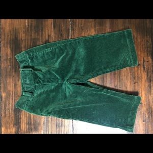 Ralph Lauren 9mo boys corduroy green pants